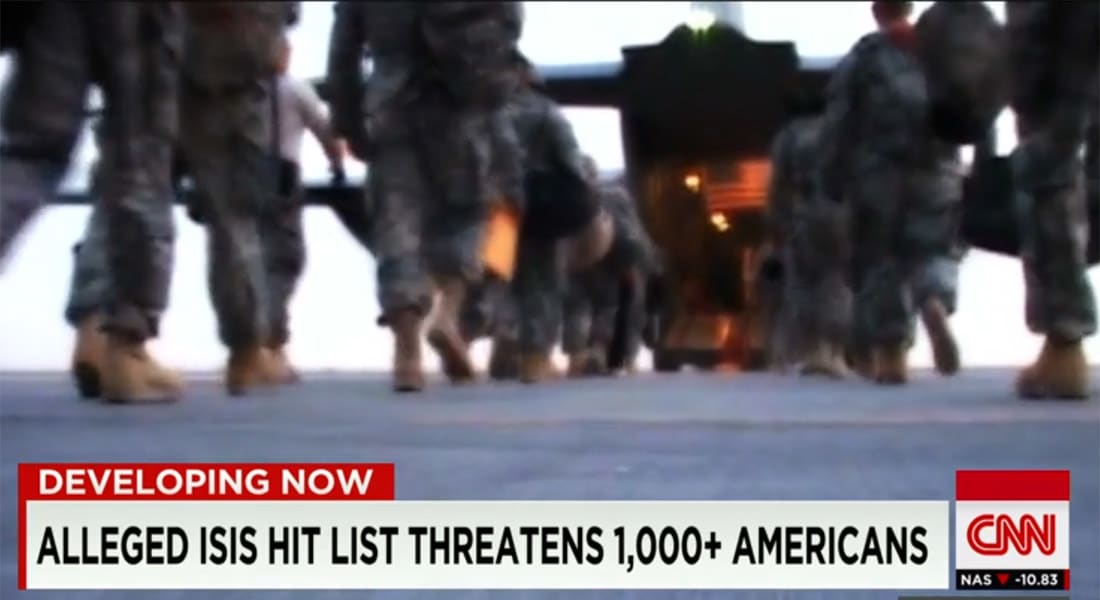 محلل يبين لـCNN كيف تؤثر قرصنة داعش لمعلومات عن عسكريين أمريكيين على الجيش والحكومة: يثير رعب المسؤولين