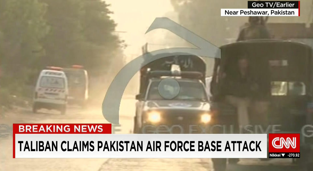 بأكبر هجوم على قاعدة عسكرية بـ2015.. طالبان تتبنى هجوما على قاعدة جوية خارج بيشاور