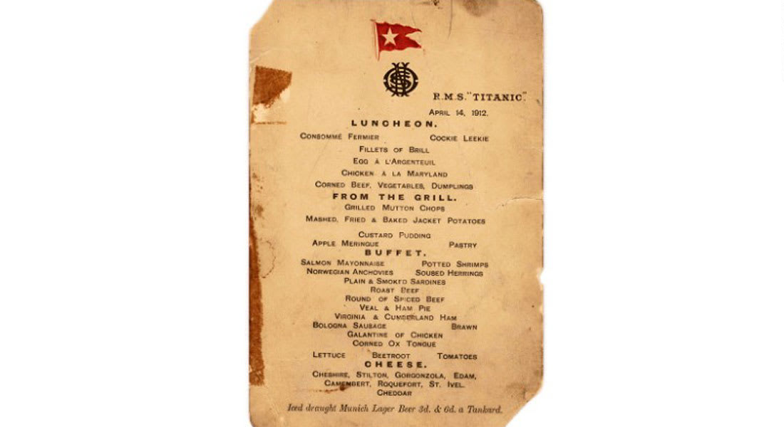 قائمة طعام الغداء الأخير على سفينة "تايتانيك"..هذه أبرز أصنافها الفاخرة