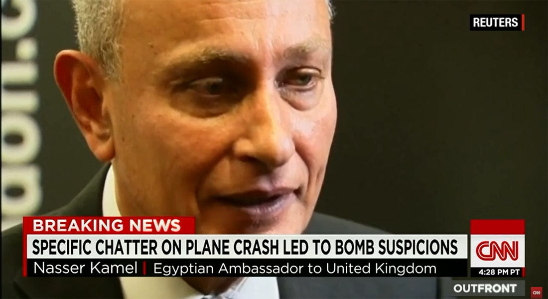 لغز تحطم الطائرة الروسية.. سفير مصر في لندن: مصر وجهة آمنة وما وقع حادث مؤسف يمكن أن يحصل هنا أو هناك