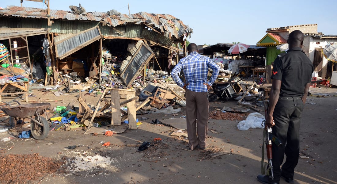 الصليب الأحمر: مقتل وإصابة العشرات بانفجار قنبلة شمال شرقي نيجيريا