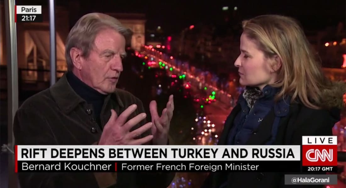 وزير خارجية فرنسا السابق لـCNN: فرنسا وأمريكا وروسيا يتقاتلون حول مصير الأسد