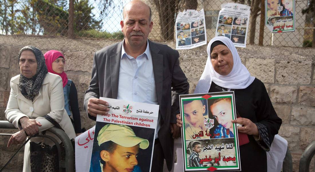 إدانة مراهقين إسرائيليين بقتل الفلسطيني أبوخضير حرقاً وإحالة متهم ثالث لطبيب نفسي