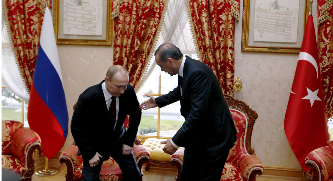 أردوغان يراهن بوتين على كرسي السلطة: إذا أثبت ادعائه لن أظل في منصبي.. ولا نريد قطع علاقتنا القوية مع روسيا  