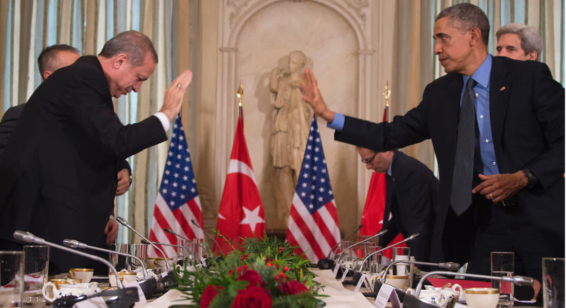أوباما: ندعم حق تركيا في الدفاع عن نفسها.. وأردوغان: نريد السلام وحل الأزمة مع روسيا بالدبلوماسية