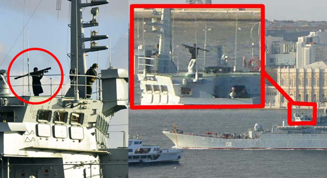 موسكو ترد على توجيه جندي روسي لقاذفته صوب إسطنبول خلال عبور بارجته بـ"البوسفور": حماية السفينة حق شرعي