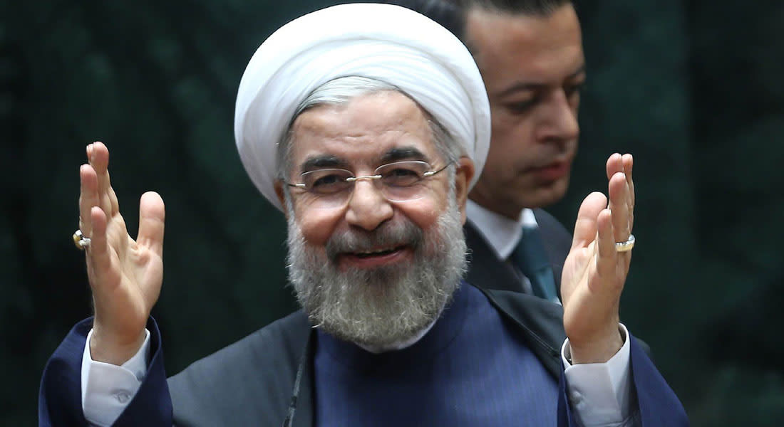 روحاني مخاطبا "المنافسين" بعد تنفيذ الاتفاق النووي: لا نشكل أي تهديد لشعب أو حكومة ونمد يد الصداقة للجميع
