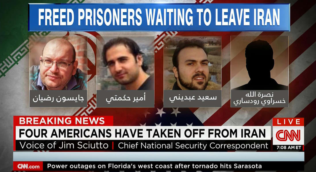 واشنطن: وصول 3 من السجناء الأمريكيين إلى قاعدة أمريكية في ألمانيا والرابع قرر البقاء في إيران
