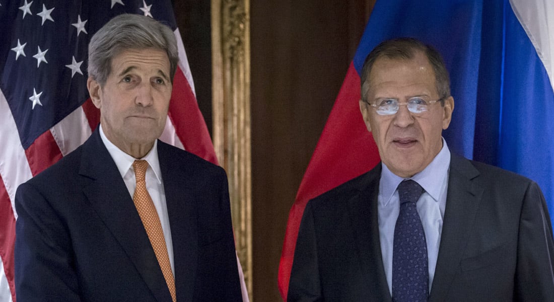 ببيان مشترك.. أمريكا وروسيا تعلنان خطة لوقف العنف بسوريا تبدأ الجمعة