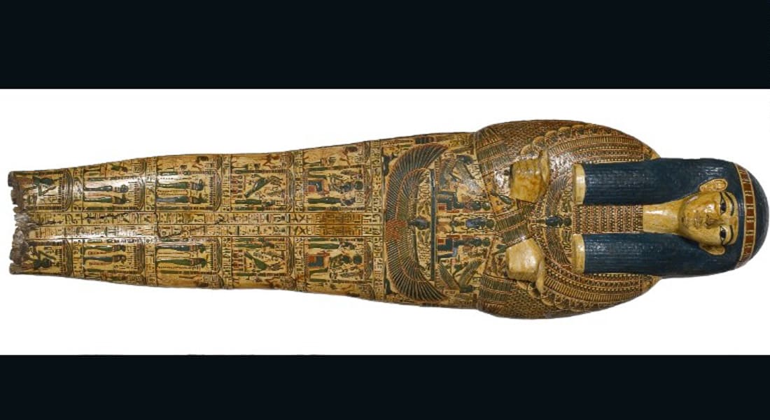 اكتشاف بصمات تعود لأكثر من 3 آلاف عام على تابوت فرعوني