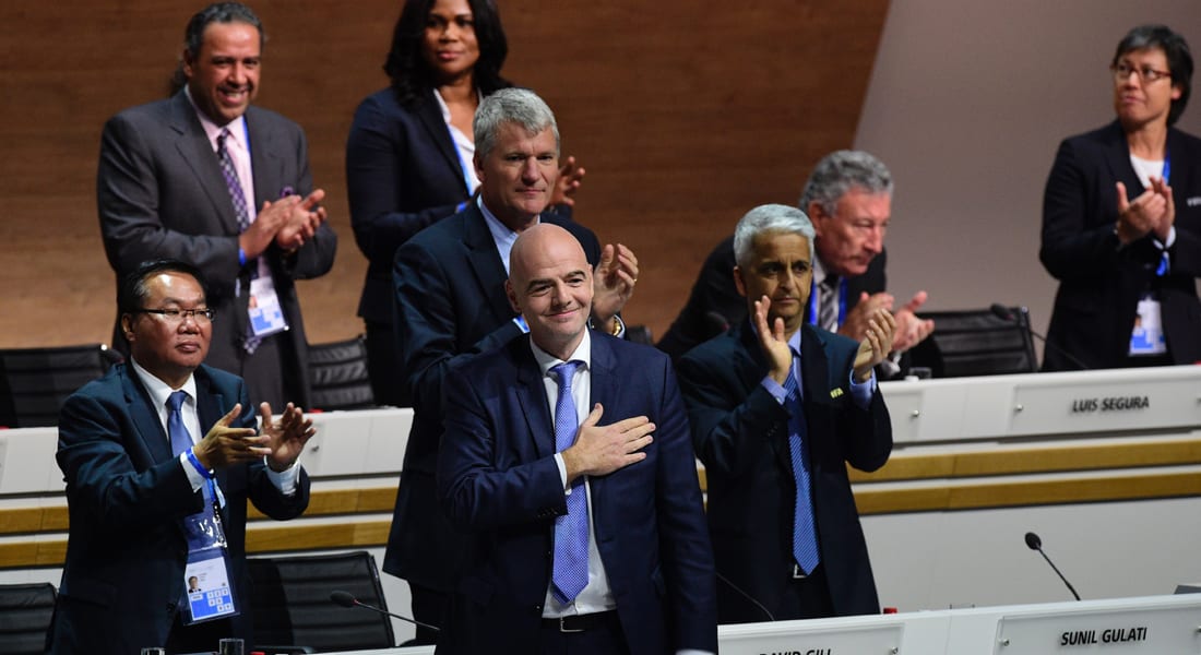 انتخابات الفيفا: انفانتينو يفوز برئاسة الاتحاد الدولي لكرة القدم