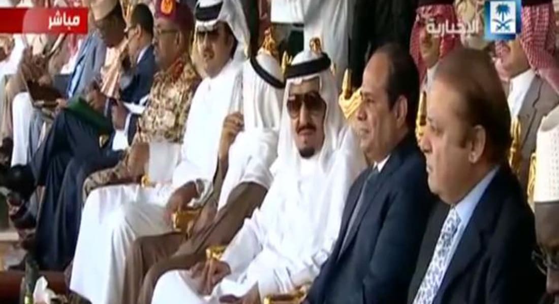 نجل عبدالناصر ينفي انتقاد السعودية بسبب حزب الله.. وصورة للسيسي برعد الشمال إلى جانب الملك سلمان وأمير قطر