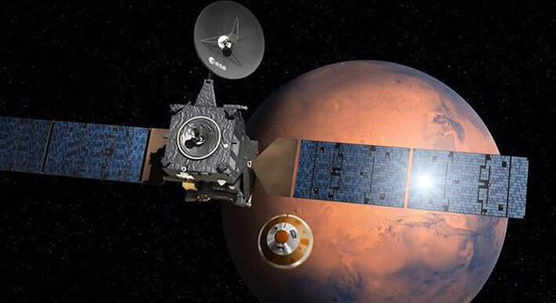 روسيا وأوروبا تطلقان مركبة فضائية لاختبار الحياة على المريخ
