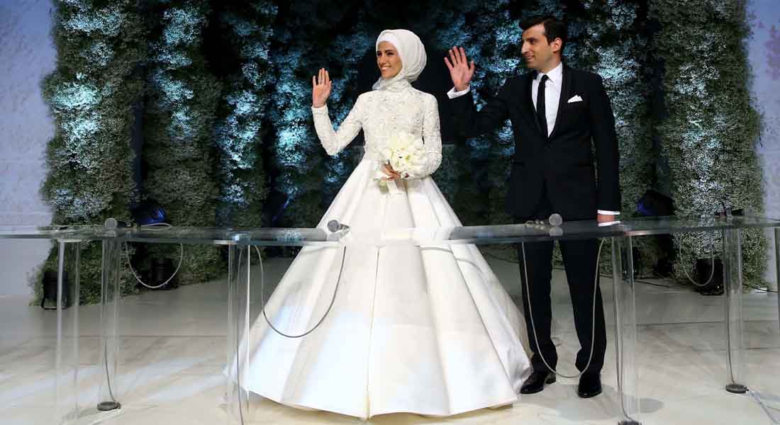 بالفيديو: أردوغان يحتفل بزفاف ابنته سمية في إسطنبول