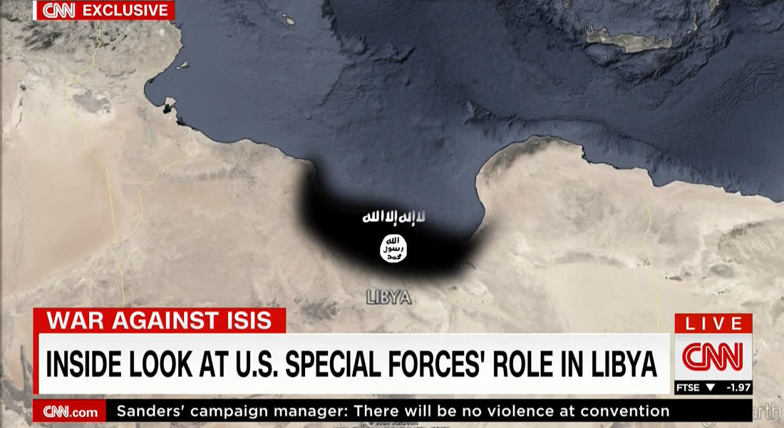 مسؤولون أمريكيون: عناصر داعش بليبيا بين 4 إلى 6 آلاف مقاتل.. وشهود لـCNN: قوات أمريكية خاصة حول مصراته