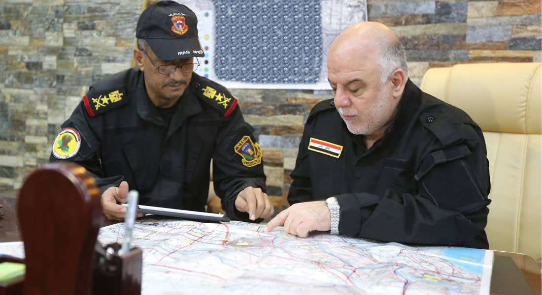 وزير الدفاع العراقي يؤكد تحرير ناحية الصقلاوية.. والعبادي يتفقد "خطوط المواجهة الأمامية" لعمليات الفلوجة