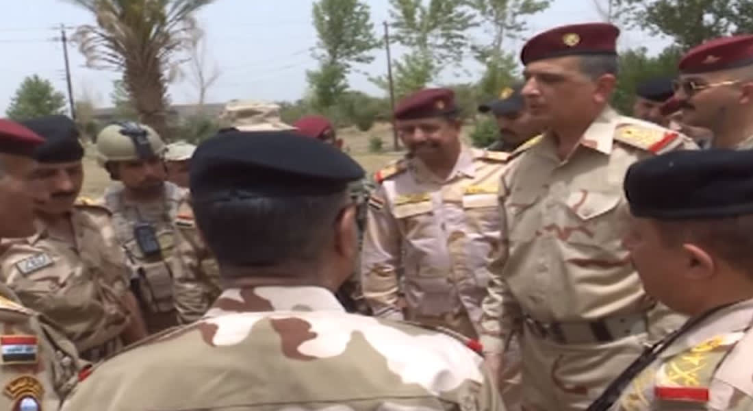 بالفيديو: رئيس أركان الجيش العراقي يشرف على تحرير منطقة "البوهوى" في الفلوجة