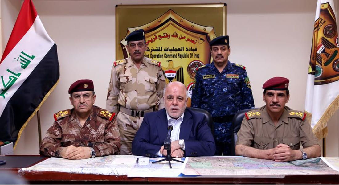العبادي: القوات العراقية حررت الفلوجة من سيطرة "داعش".. والموصل وجهتنا القادمة
