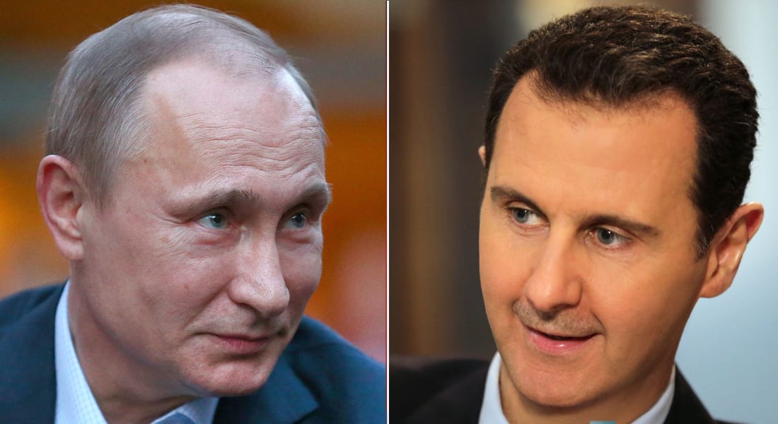 بوتين لـCNN: الأسد "ملتزم" بالحل السياسي ووافق على تطوير دستور وإجراء انتخابات جديدة بسوريا