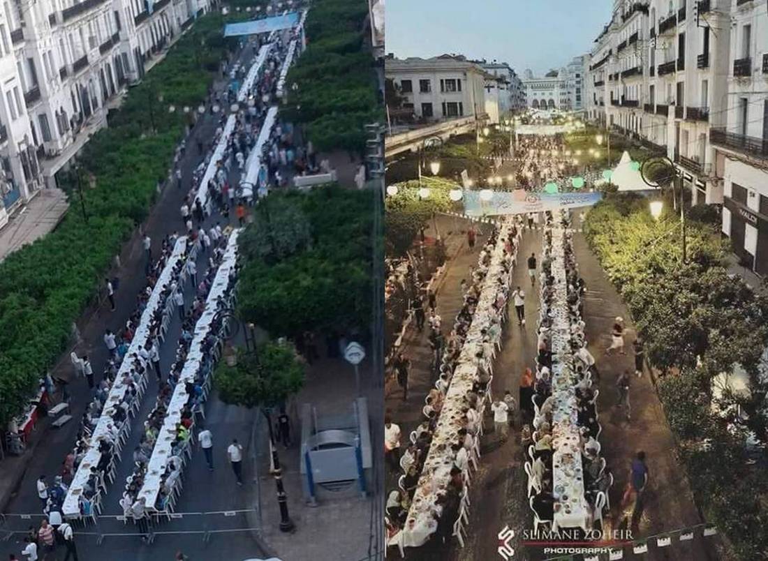الإفطار الخيري في الجزائر.. عندما يساهم فيسبوك في نشر ثقافة التضامن