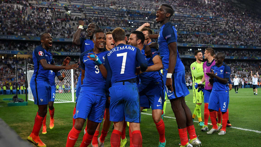 فرنسا في نهائي يورو 2016 بعد غياب 16 عاما 