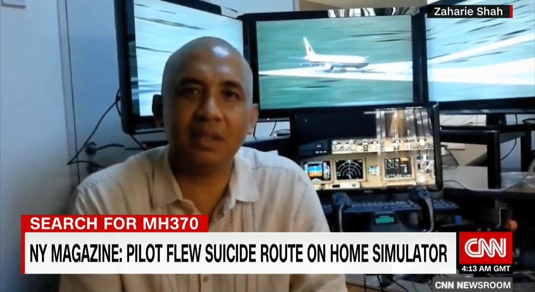 هل يكون هذا نهاية اللغز؟ وثيقة: قائد الطائرة الماليزية MH370 حلق "بمسار انتحاري" قبل فقدان الرحلة بشهر