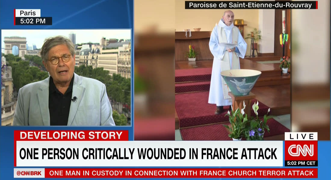 الادعاء الفرنسي يؤكد أن القسيس جاك هامل نُحرت عنقه بسكين خلال هجوم الكنيسة في نورماندي