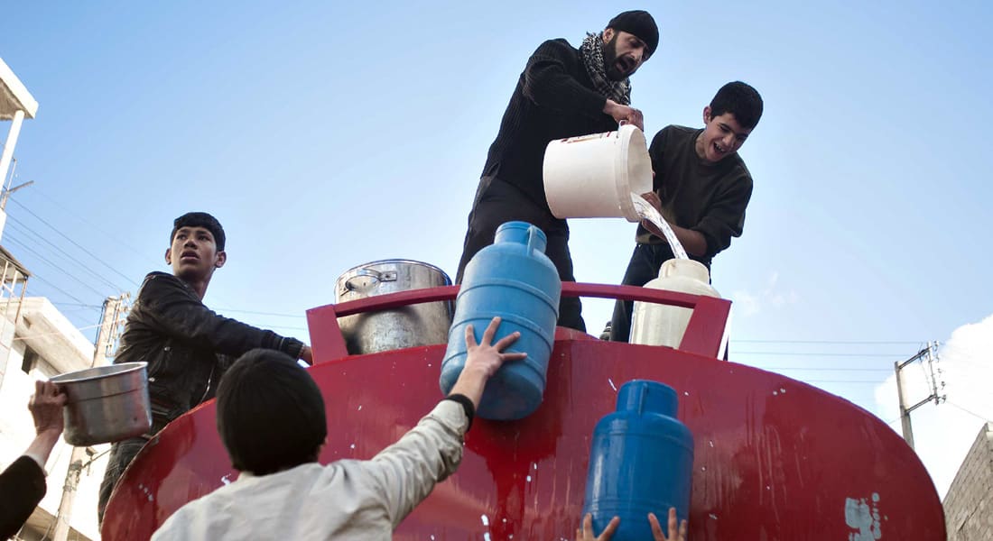 UN: قصف الجمعة قطع الماء عن 1.5 مليون شخص بحلب