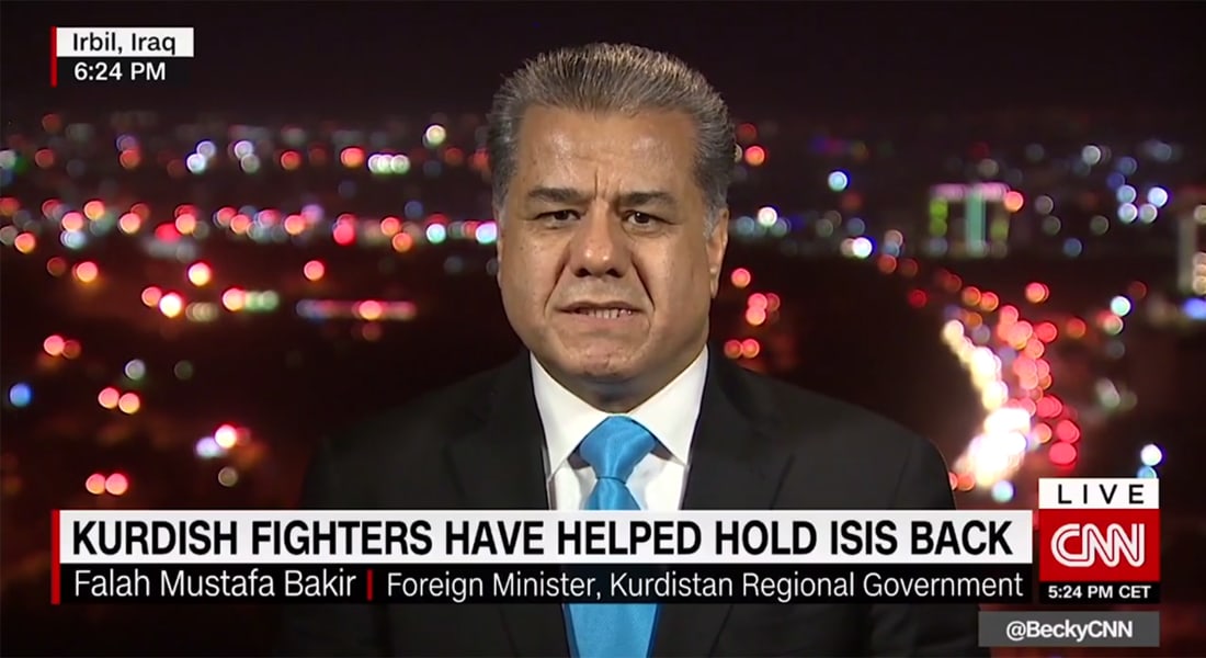 لماذا لن يدخل البشمرغة الموصل؟ وزير كردستاني يجيب لـCNN