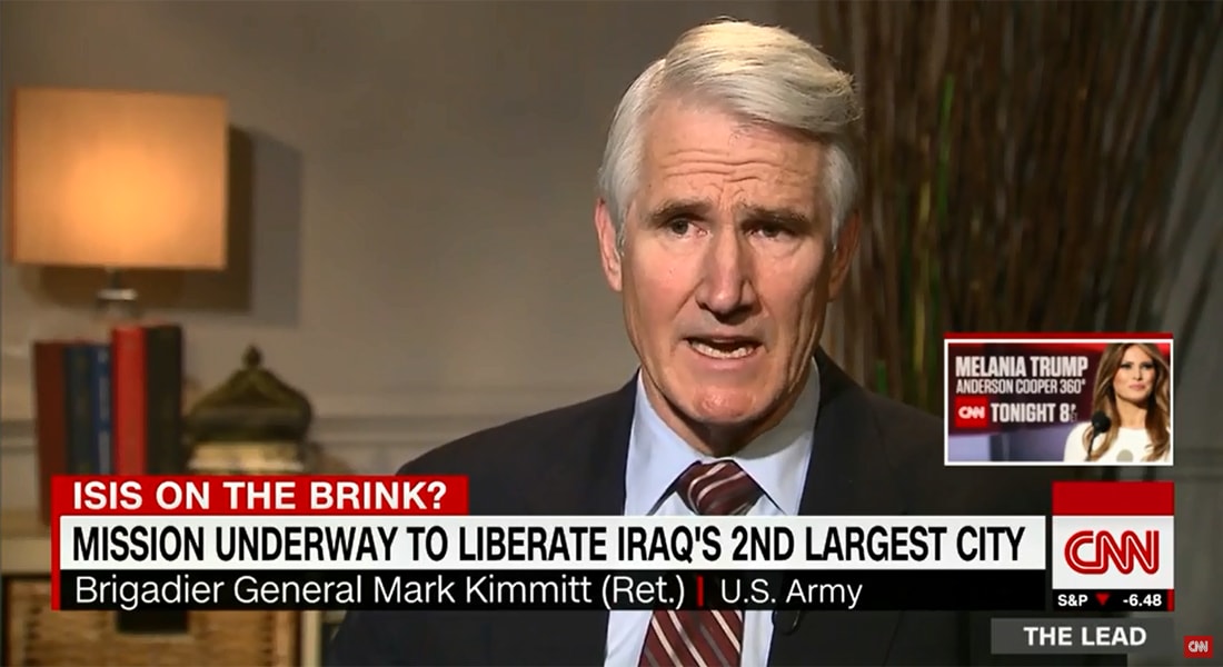جنرال أمريكي سابق لـCNN: التحدي الحقيقي هو دخول الموصل