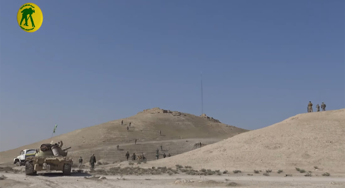 الحشد ينشر فيديو لاقتحام مركز قيادة واتصال لداعش غرب الموصل