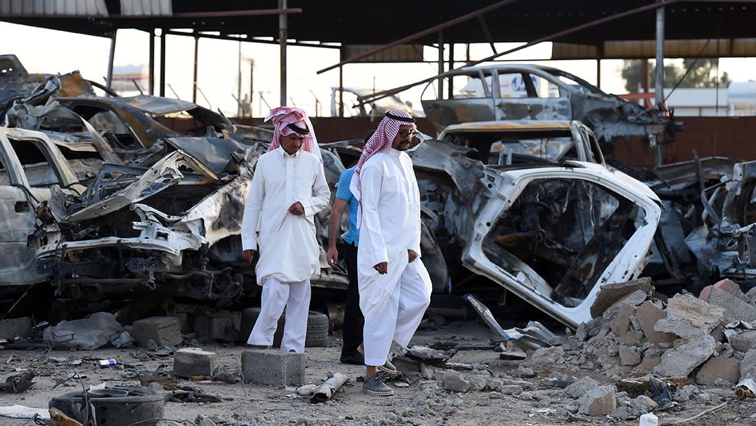 إصابة 13 مدنيا سعوديا في ظهران إثر سقوط قذائف من اليمن 