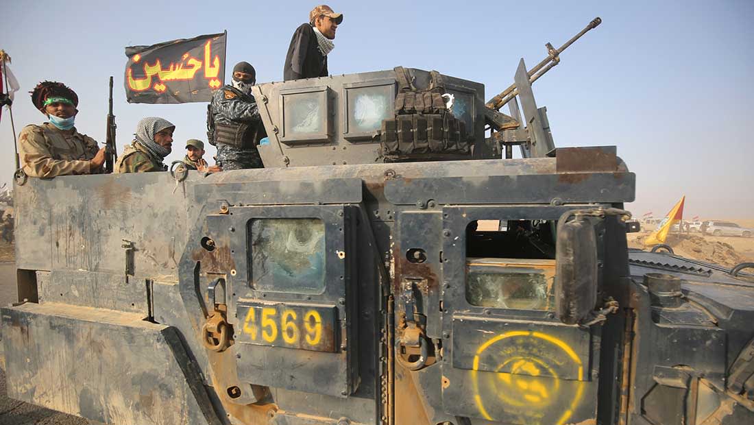 قوات الحشد الشعبي تعلن تحرير قاعدة تلعفر الجوية من "داعش"