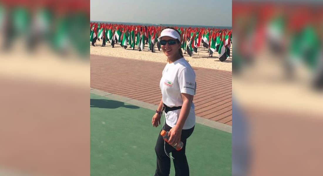 بالفيديو.. الأميرة هيا بنت الحسين تشارك في "مسيرة دبي للمشي 24 ساعة"