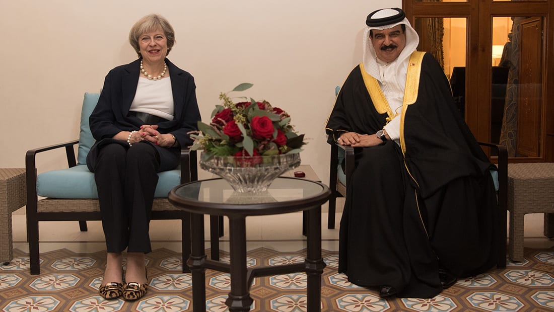 رئيسة وزراء بريطانيا في البحرين: نسعى لتعزيز التعاون الأمني مع دول الخليج
