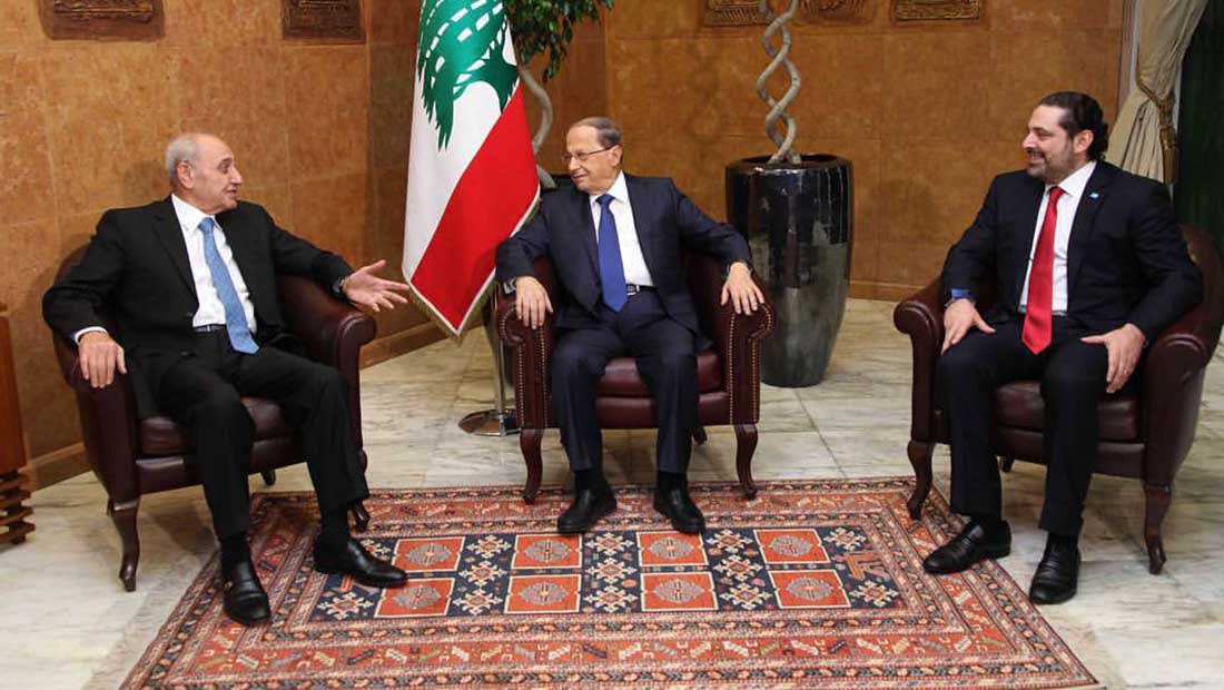 المشنوق وباسيل يحتفظان بالداخلية والخارجية في الحكومة اللبنانية الجديدة.. والحريري: حكومة انتخابات