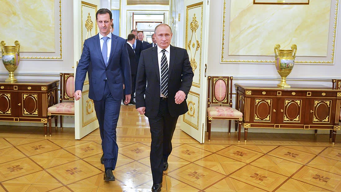 بوتين والأسد: انتصارات حلب فتحت الباب للعملية السياسية 