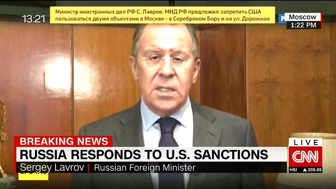 لافروف: اقترحنا على بوتين طرد 35 دبلوماسيا أمريكيا