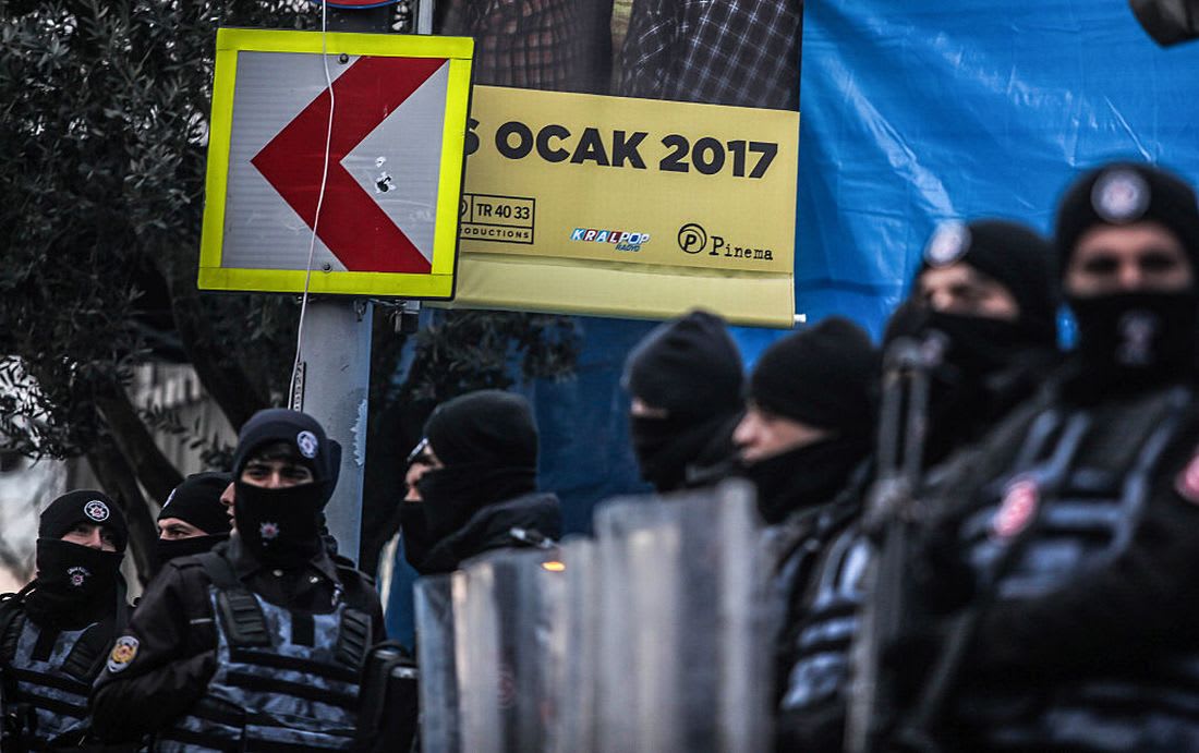 الأمن التركي يلقي القبض على المشتبه به في تنفيذ هجوم رأس السنة