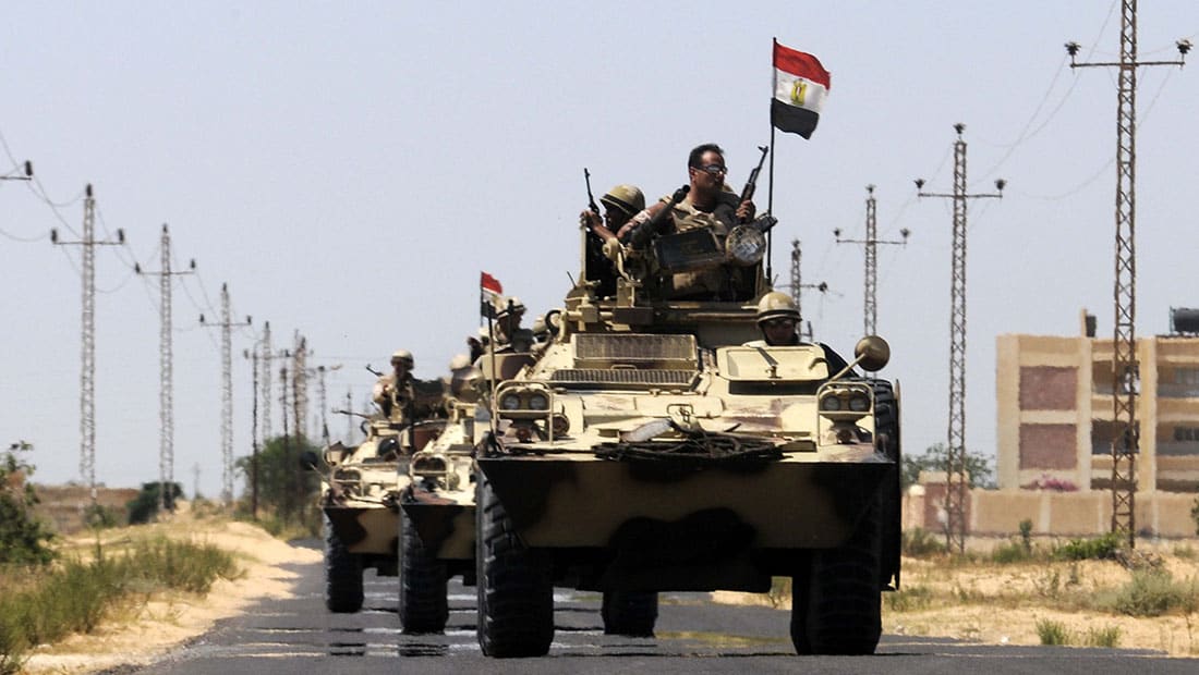 الجيش المصري: مقتل 4 عسكريين و20 "إرهابيا" في سيناء 