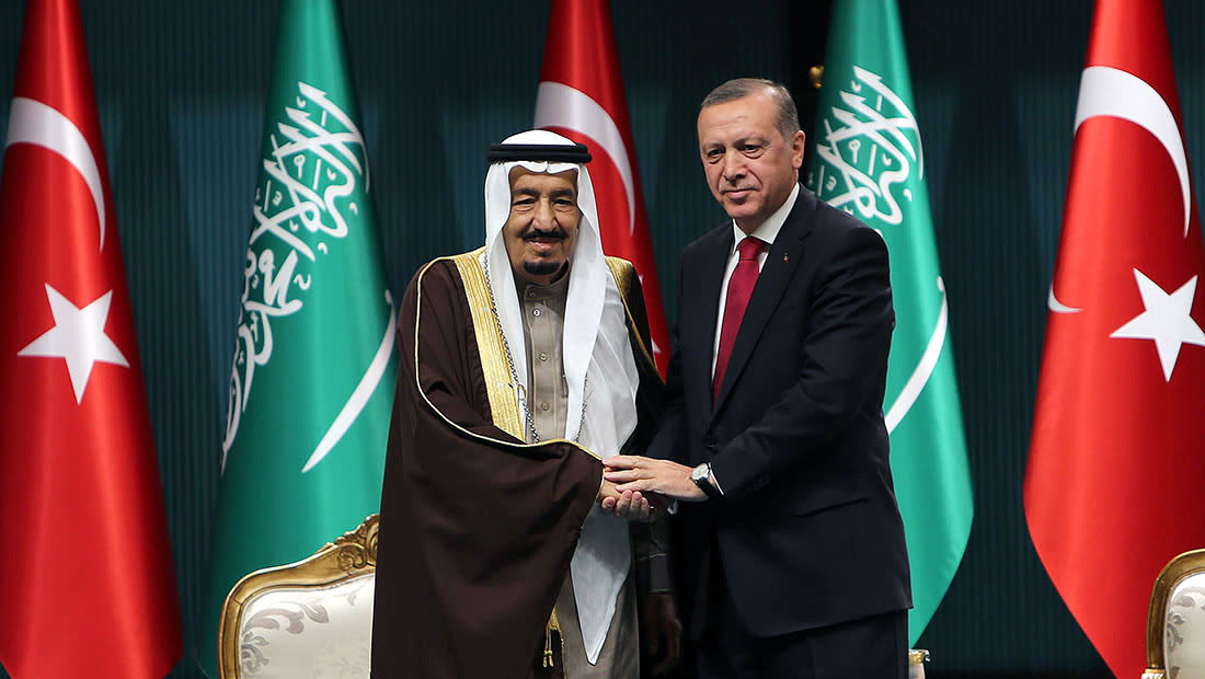 أردوغان يبدأ جولة خليجية: نولي أهمية بالغة لأمن السعودية واستقرارها 