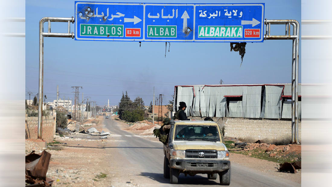 السويدان يدعو داعش لتغيير شعارهم بعد استعادة مدينة الباب بسوريا