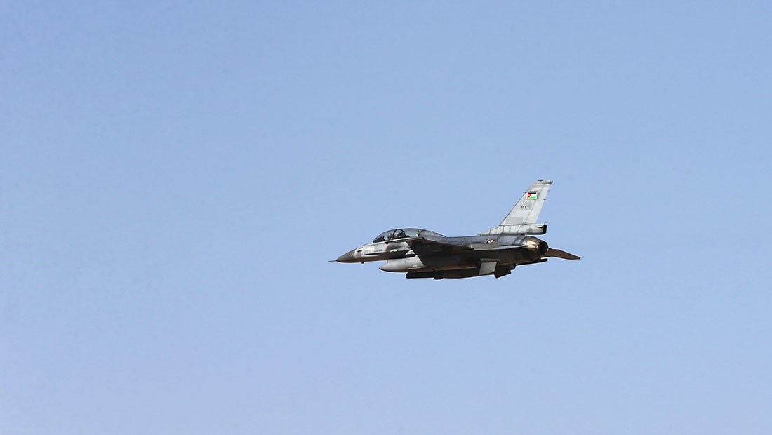 سقوط طائرة أردنية "إف 16" في نجران جنوب السعودية 