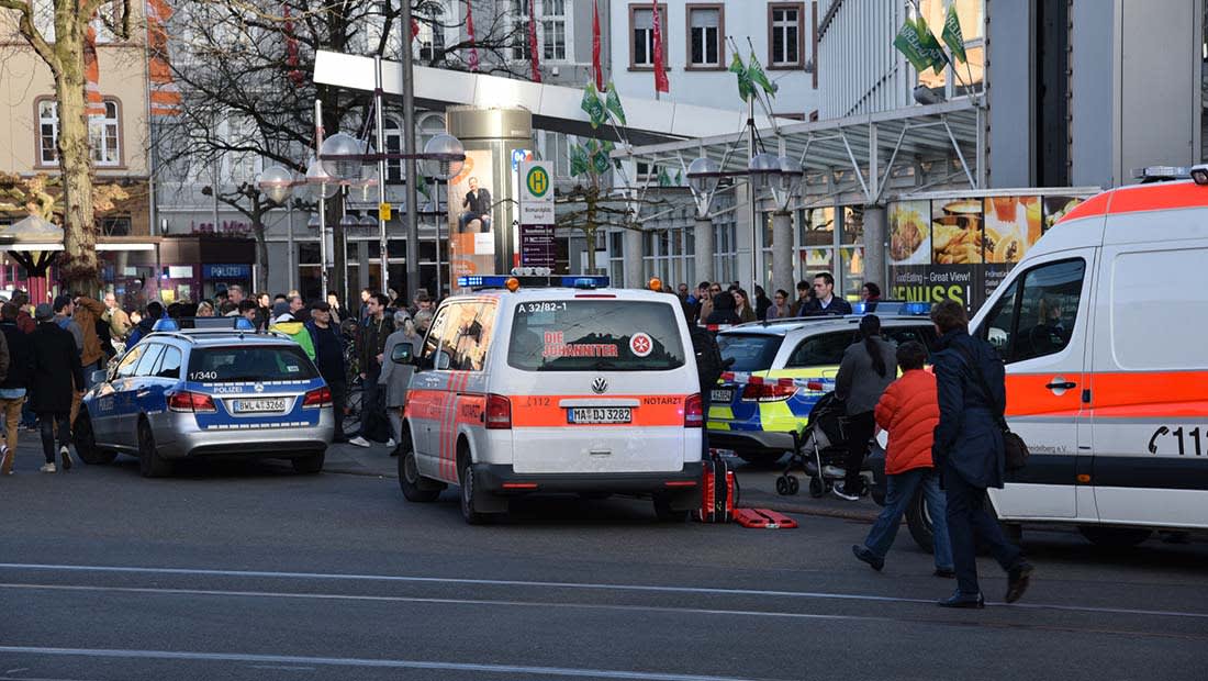 الشرطة الألمانية تطلق النار على شخص دهس حشدا بسيارة في هايدلبرغ 