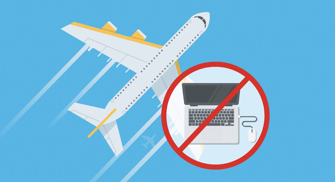 حظر للأجهزة الإلكترونية على متن رحلات جوية من الشرق الأوسط وأفريقيا إلى أمريكا 
