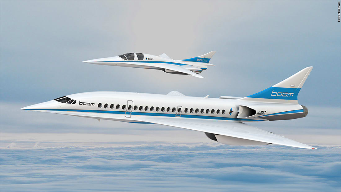 شركة "Boom" تعلن عن تمويل لتجارب الطيران بسرعة تفوق الصوت
