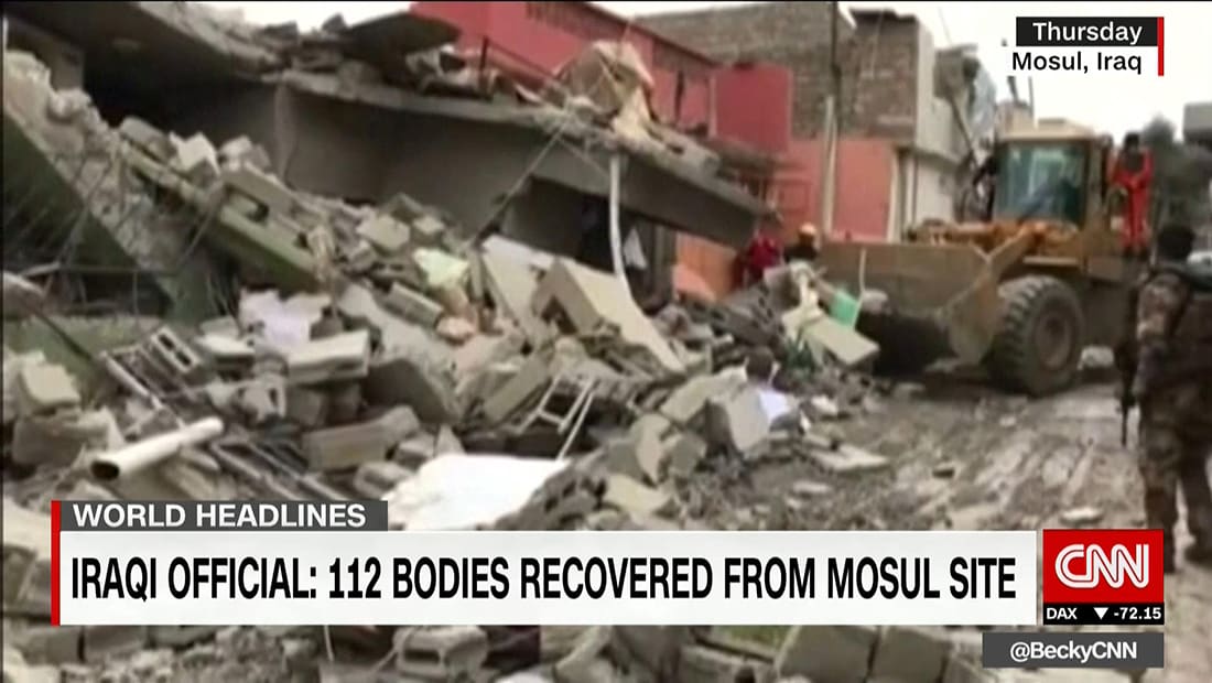 محلل يبين لـCNN من قد يتحمل مسؤولية قتل 112 مدنيا غرب الموصل