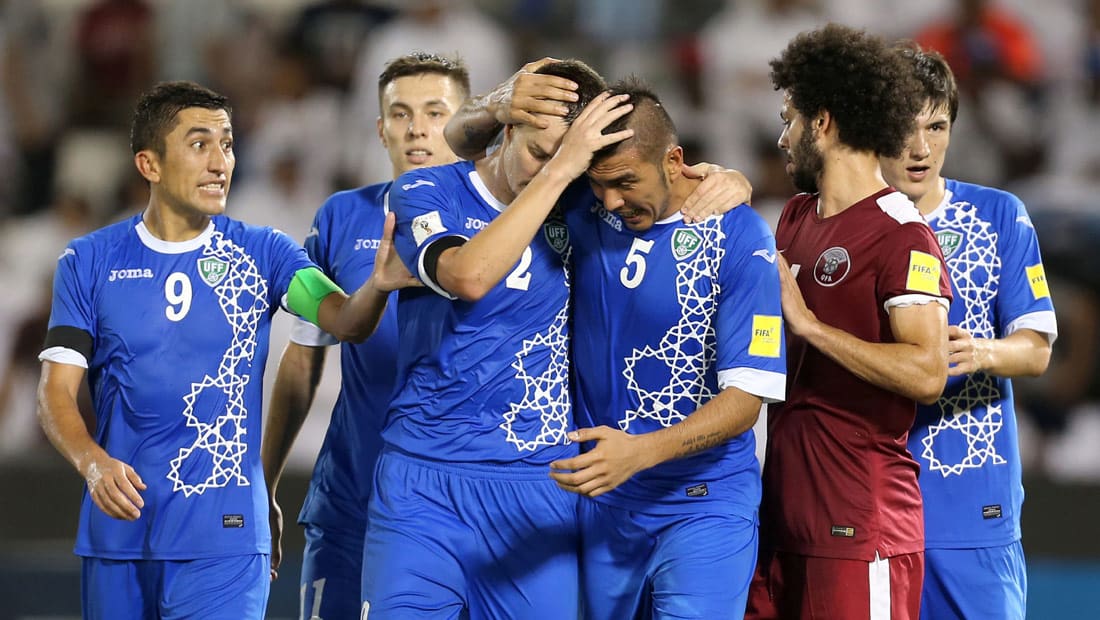 قطر تخسر من أوزباكستان وتودع تصفيات المونديال  