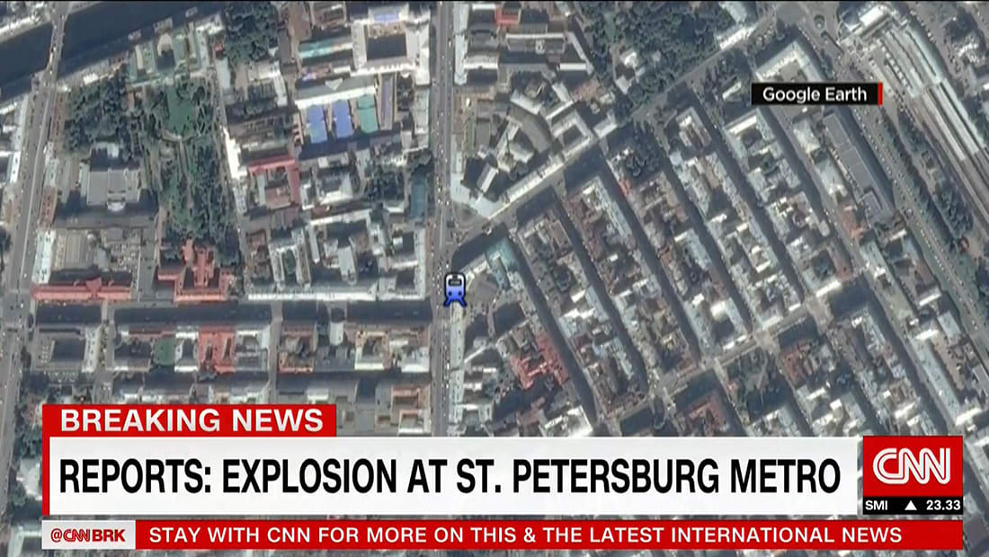 المدعي العام الروسي يصنف تفجير سان بطرسبرغ "هجوما إرهابيا"