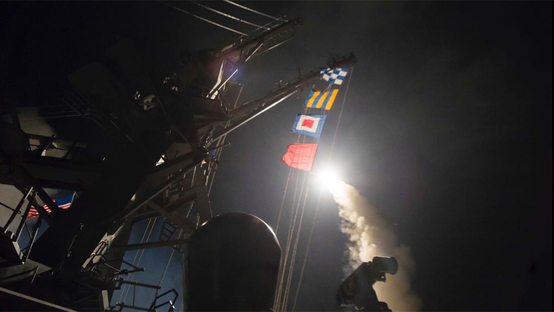 أمريكا ترد على "خان شيخون" بـ59 صاروخا ضد أهداف سورية